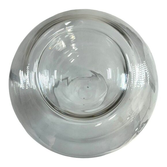 Holmegaard Glass Wine Decanter Clear Vase 12" Modern Elegance For Home Decor - Picture 4 of 5